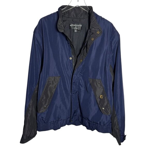 FootJoy Other - Footjoy Dryjoys Convertible Jacket Vest mens size Large Black & Blue